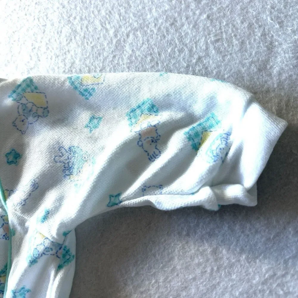 BabyGro Small Newborn 0-3 Months Footed Made USA romper‎ sleep suit Snap